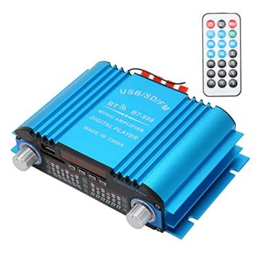 Imagem de Acouto Amplificador de Carro de 12 V de Alta Potência Com Conectividade Sem Fio, Alto-falante Subwoofer, Amplificador de Potência Estéreo para Veículo, Rádio FM, Controle Remoto, Compatibilidade