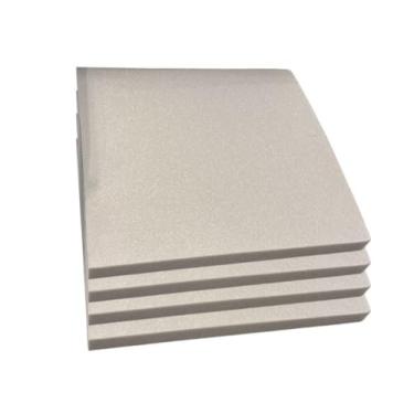 Imagem de Almofada Ortopédica Anti Escaras 44x44x4cm para Cadeira e Carro – Assento Confortável em Espuma Casca de Ovo (4 unidades Lisas)