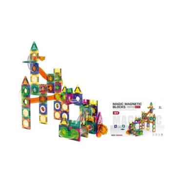 Imagem de 160 Peças De Blocos Magnéticos Para Construção, Brinquedo De Montagem 