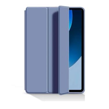 Imagem de Capa de tablet para Infinix XPAD X1101, capa protetora à prova de choque, capa magnética (roxa)