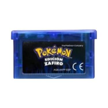 Imagem de Cartucho De Jogo Pokémon GBA 32 Bits, Jogos De Vídeo Emerald, Fire Red