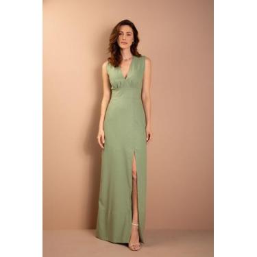 Imagem de Vestido Longo Ammye - Verde, G