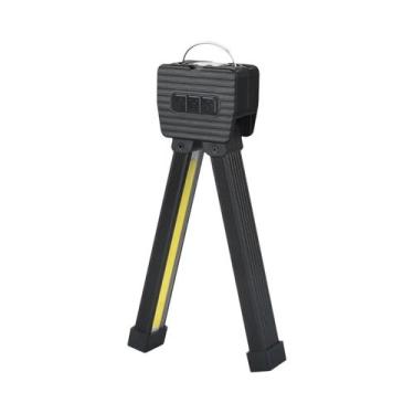 Imagem de Lanterna LED Recarregável Com Base Magnética, Gancho Para Pendurar E L