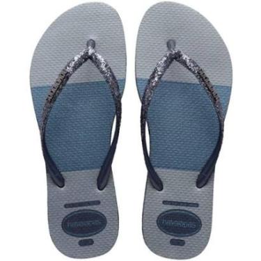 Imagem de Chinelo Havaianas Slim Glitter Glam - Feminino-Feminino
