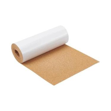 Imagem de Rolo de cortiça com encosto grosso, tapete de cortiça forte para decor