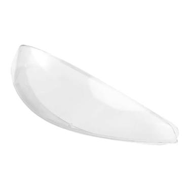 Imagem de Compatível com renault fluence 2011-2015 capa do farol do carro farol lente escudo substituição farol de vidro escudo parte esquerda