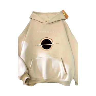 Imagem de Moletom Feminino De Inverno Com Capuz Manga Longa Y2K Estilo Interstel