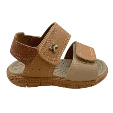 Imagem de Sandália Infantil Menino Klin Tic Tac Velcro 171262000