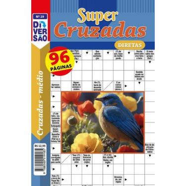 Imagem de Livro Diversão Super Palavras-cruzadas Diretas 29 - Nível Médio - MATR