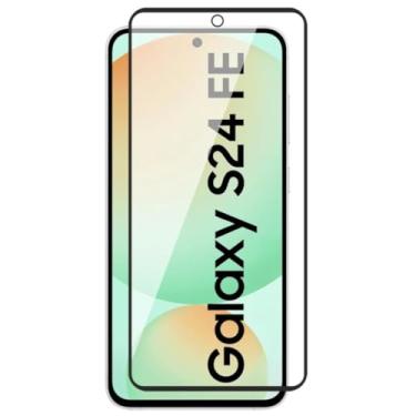 Imagem de [GL CASES] Película Para Samsung S24FE Vidro Temperado Anti Impacto Risco 3D 9H Pelicula Samsung Galaxy S24 FE Protetor De Tela Com Cobertura Total + Kit De Limpeza