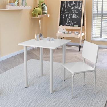 Imagem de Conjunto Infantil Mesa e Cadeira Ideal para Brincar Estudar e Desenhar
