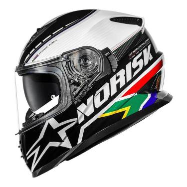 Imagem de Capacete com Óculos Norisk FF302 Soul 2 Grand Prix África do Sul Países-Unissex