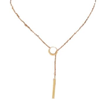 Imagem de LUXU kisskids Colar de ouro feminino