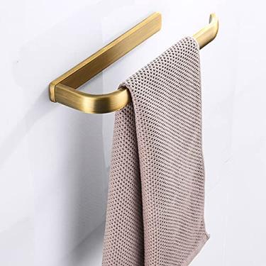 Imagem de Conjunto de acessórios de banheiro bronze antigo prateleira de toalha duplo suporte de escova de vaso sanitário suportes de papel higiênico gancho de roupão rack de copo de cerâmica