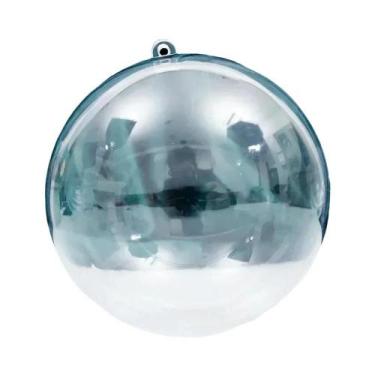 Imagem de Bolas De Natal Transparentes Preenchíveis 4/6/8cm Ornamentos Oco Para 