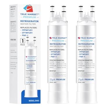 Imagem de Filtro de água de substituição FPPWFU01 para filtro de água Frigidaire FPPWFU01, compatível com PurePour PWF-1, Electrolux EPPWF01 PureAdvantage PWF-1 (pacote com 2)