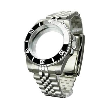 Imagem de Caixa De Relógio De Mergulho À Prova d'Água De 40mm Com Bezel Preto, V