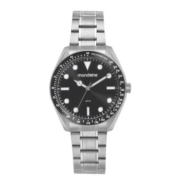 Imagem de Relogio Mondaine Masculino Ref:32735g0mvna1 Casual Aço Prateado