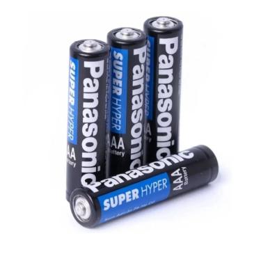 Imagem de Pilha Palito Panasonic Zinco Aaa Tubo Com 4 Unidades Original