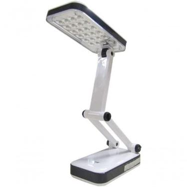 Imagem de Luminaria De Mesa Luz De Emergencia Dobravel Articulavel Para Escritorio Leitura C/ 24 Leds Zz