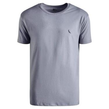 Imagem de Camiseta Reserva Regular Basic Masculino Algodão Cinza-Masculino