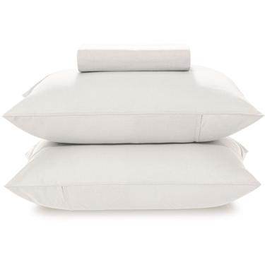 Imagem de Jogo de Cama Karsten Matiza 160 Fios 3 Peças Queen Branco
