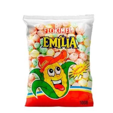 Imagem de Pipoca Emília Colorida 50x10g - Flokimel