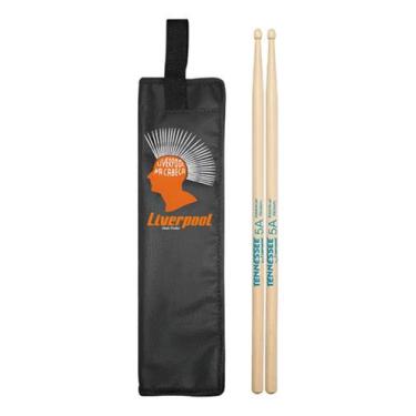 Imagem de Baqueta Liverpool Tennessee American Hickory Tnhy 7Am + Bag