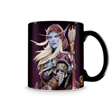 Imagem de Caneca World Of Warcraft Sylvanas I Preta - Starnerd