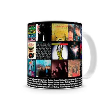 Imagem de Caneca Rolling Stones Albums - Starnerd