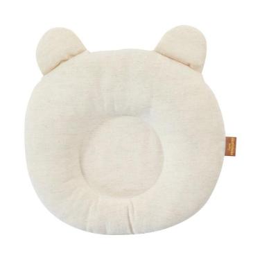 Imagem de Travesseiro Para Bebê Anatômico Linho Batistela Baby, Bege