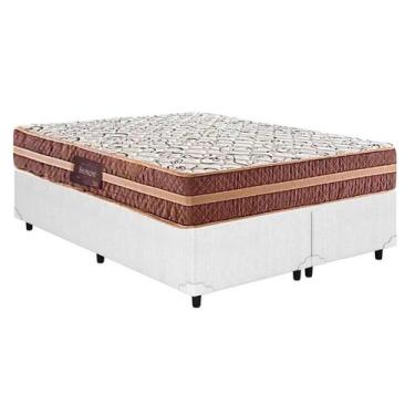Imagem de Conjunto Box Queen: Colchão Anatômico Herval D28/AG65 Bermont + Base C