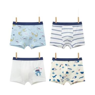 Imagem de Shorts Infantis Estampados Coloridos Com Elástico Na Cintura - Kit Com