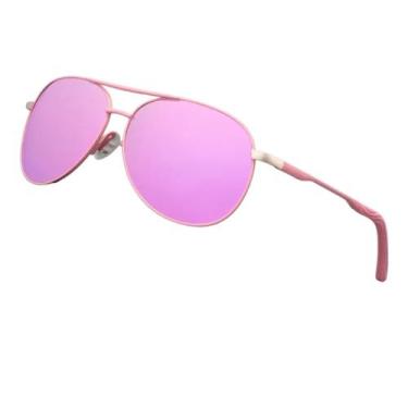 Imagem de Kingseven original piloto grande quadro óculos de sol polarizados -