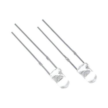 Imagem de Kit De Diodos Emissores De Luz LED Redondos Ultra Brilhantes De 3MM, T