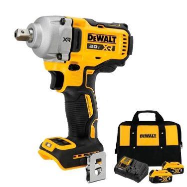 Imagem de Kit Chave Impacto 1/2 20V Dewalt Dcf892B-B3 + 02 Bateria 5Ah