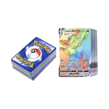 Imagem de Cartas De Batalha Pokémon TCG GX Vmax Brilhantes 54/60/100/200 Peças P