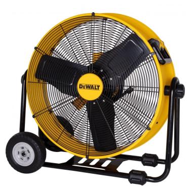 Imagem de Ventilador de Piso Industrial, Aço Inoxidável, 1050 RPM, 110v, DEWALT DXF 2490, Amarelo