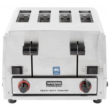 Imagem de Torradeira de Pão e Bagel Waring WCT850 4 Fatias 208V para Uso Comercial Pesado