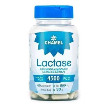 Imagem de Enzima Lactase 60 Cápsulas De 500mg - Chamel