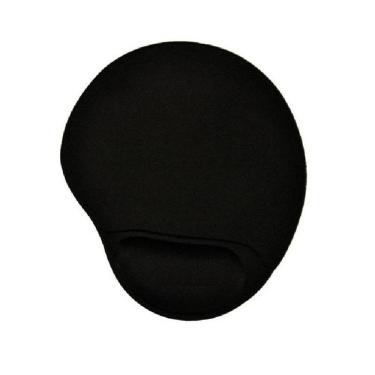 Imagem de Mouse Pad Gel Com Apoio Descanso De Pulso Medio - Preto