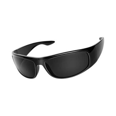 Imagem de MAXJULI-Óculos de sol super escuros para homens, óculos de proteção UV