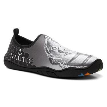 Imagem de Sapatilha Aquática Tenis Híbrido Flexível  Antiderrapante Praia Piscina Cachoeira Pesca Trilha-Unissex