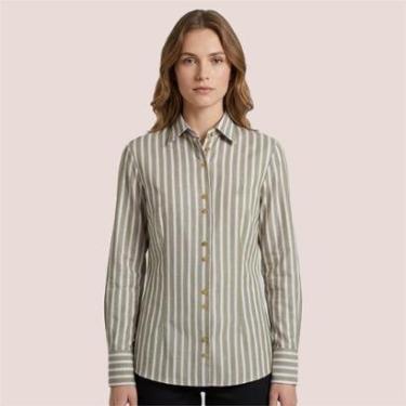 Imagem de Camisa Dudalina Slim Listrado Melissa Feminino-Feminino
