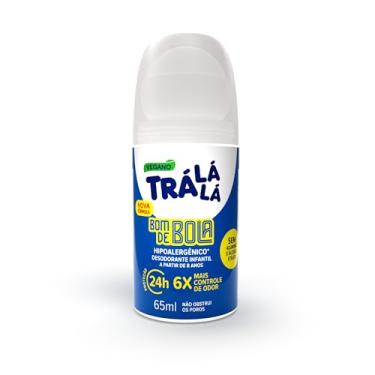Imagem de Trá Lá Lá Desodorante Roll-On Bom De Bola Azul 65 Ml