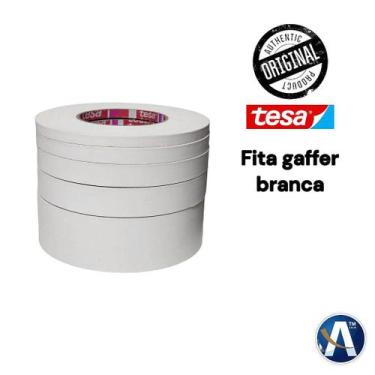 Imagem de Fita Tecido Gaffer Tape Original Tesa 48mm x 50m Cor Branca - tesa
