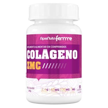 Imagem de Colágeno ZMC Apisnutri Femme 1200mg 90 comprimidos