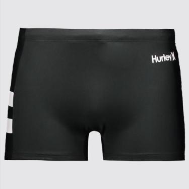 Imagem de Sunga Hurley Boxer Block I Preta, GG