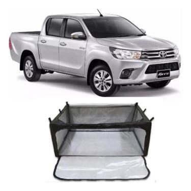 Imagem de Bolsa Caçamba ' G Hilux 840 Litros Mala Viagem 2003 2004 2005 - Para C