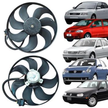 Imagem de Motor E Ventoinha Radiador Golf 1.6 1.8 2.0 2002 2003 2004 - VELOXMULT